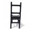 FIGURINE-Black Cast Iron Chair