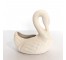 FIGURINE-Off White Swan