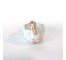 FIGURINE-White Swan w/Gold Details