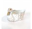 FIGURINE-White Swan w/Gold Details