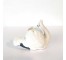 FIGURINE-White Swan w/Head on Side