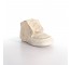 FIGURINE-Off White Ceramic Baby Shoe