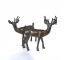 FIGURINE-Vintage Brass Reindeer