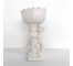 DECORATIVE DISH-Dish on Pedestal w/Boy Hugging Column