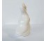 FIGURINE-White Ceramic Duck