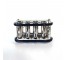 COIN DISPENSER-(4)Barrel Steel Money Changer w/Belt Clips