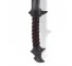 SWORD-Foam Medieval Silver w/Brown Handle