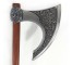 AXE-Viking Bearded Axe-Stainless Steel w/Wooden Handle