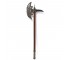 AXE-Viking Axe-Chrome w/Wooden Handle