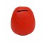 FIGURINE-Red Japanese Daruma Piggy Bank