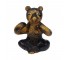 FIGURINE-Ceramic Bear w/Curled Arms