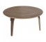Coffee Table- MCM Round Woodgrain