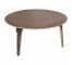 Coffee Table- MCM Round Woodgrain