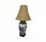 TABLE LAMP-Blue & White Asian Floral