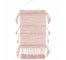 WALL TAPESTRY-Pale Pink Cotton IKAT Pattern | Tassels