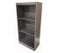 BOOKCASE-Gray Metal (3) Shelf Bookcase