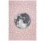 RUG-(6'7"x 9')|Planet & Stars |Pink Background