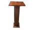 PODIUM-Mahogany |Square Base w/Moulding