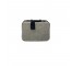 MAKE UP CASE-Faux Gray Tweed Toiletry Travel Case