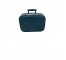 LUGGAGE-Vintage Small Pale Blue w/White Stitching Suitcase