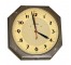 WALL CLOCK-Vintage Large Art Deco Telechron Octagon Clock