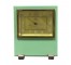 ALARM CLOCK-Vintage Endura Mint Green Clock w/Gold Detail