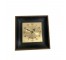 WALL CLOCK-Vintaeg Lux Faux Wood, Brass & Metal Clock