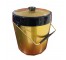 ICE BUCKET-Vintage Thermo Sew Gold w/Black Detail