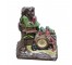 CLOCK-Vintage Gnome Desk Mantel Clock