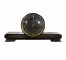 CLOCK-Gold and Black Mantel Clock