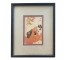 FRAMED PRINT-Asian Kneeling Woman