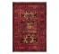 RUG (6'7"x 9') Red Vintage Hamadan Oriental Rug