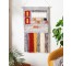 WALL TAPESTRY-Color Block |Tassel Accents