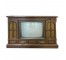 TELEVISION-Vintage Zenith on Castors w/Decorative Woven Doors