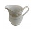CREAMER-White Diamond China "Charlene" Pattern-Floral w/Gold Trim