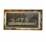 PRINT-The Last Supper in Amber/Mirror Frame