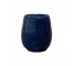 VASE-Blue Speckled Glass