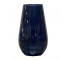 VASE-Navy Blue Tall Teardrop Glass Vase