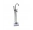 FAUCET-Contemporary Chrome Freestanding Tub Faucet