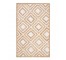 RUG (6' x9') Diamond Jute |Natural & Ivory