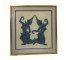 PRINT-Vintage Thai Temple Rubbing w/Goddess Dancers