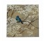 PAINTING-White Flowers w/Blue Bird on Branch