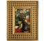 PICTURE FRAME-4x6 Gold Frame w/Decorative Holes