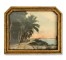 PRINT-Beach Landscape in Small Gold Frame