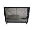 FIREPLACE SCREEN-Black Mesh w/2 Handles