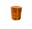 CONTAINER-Small Orange Lacquer w/Handpainted Bamboo & Sparrow