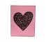 (8521PJ23)PAINTING-Pink Polkadot Heart |Acrylic on Canvas