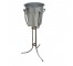 (24050264)ICE BUCKET-Vintage Stainless Steel Champagne Bucket Stand w/Aluminum Champagne Bucket