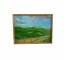 (LWCA0120)PAINTING-Grassy Hills & Clouds Landscape