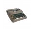 (33510047)TYPEWRITER-Vintage Smith-Corona Typewriter w|Green Keyboard